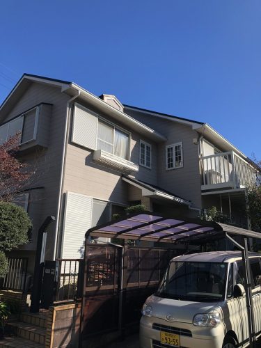 春日井市　N様邸　外壁・屋根　塗り替え　完了 (1)